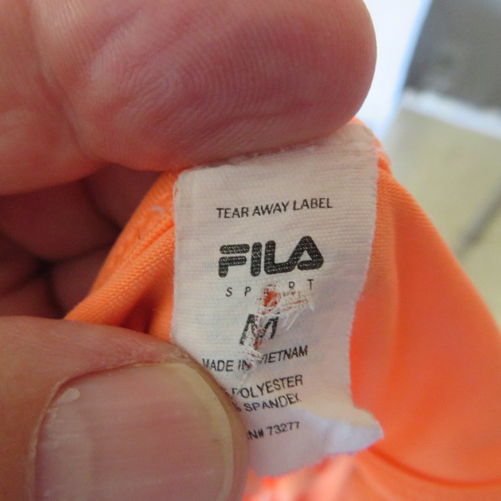 Fila Orange Racerback Workout Top - Picture 7 of 7